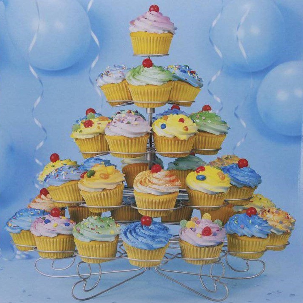 MINI Cupcake stands- WILTON - holds 24  also cake-pop /truffle/ easter eggs